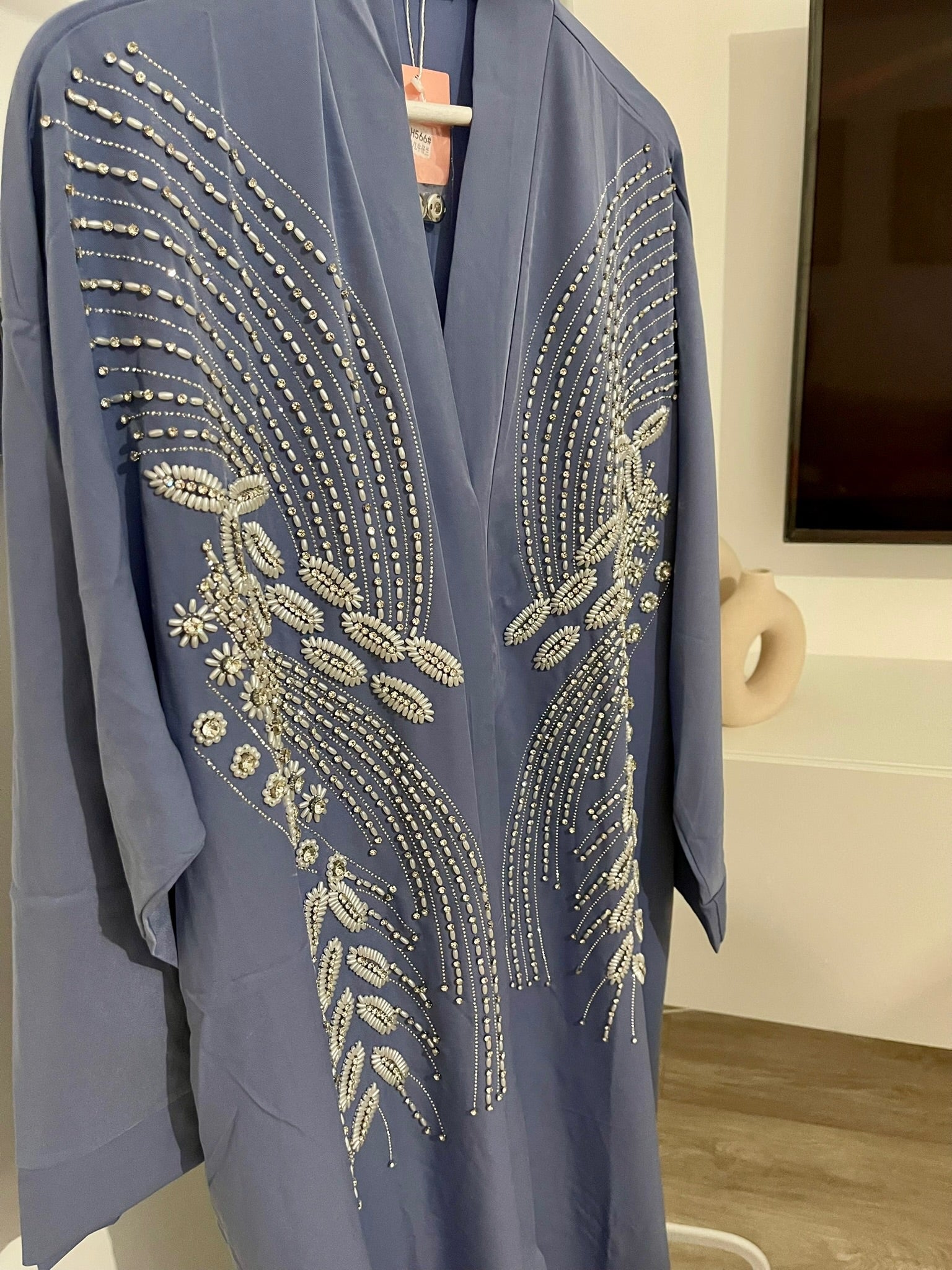 Abaya perlée