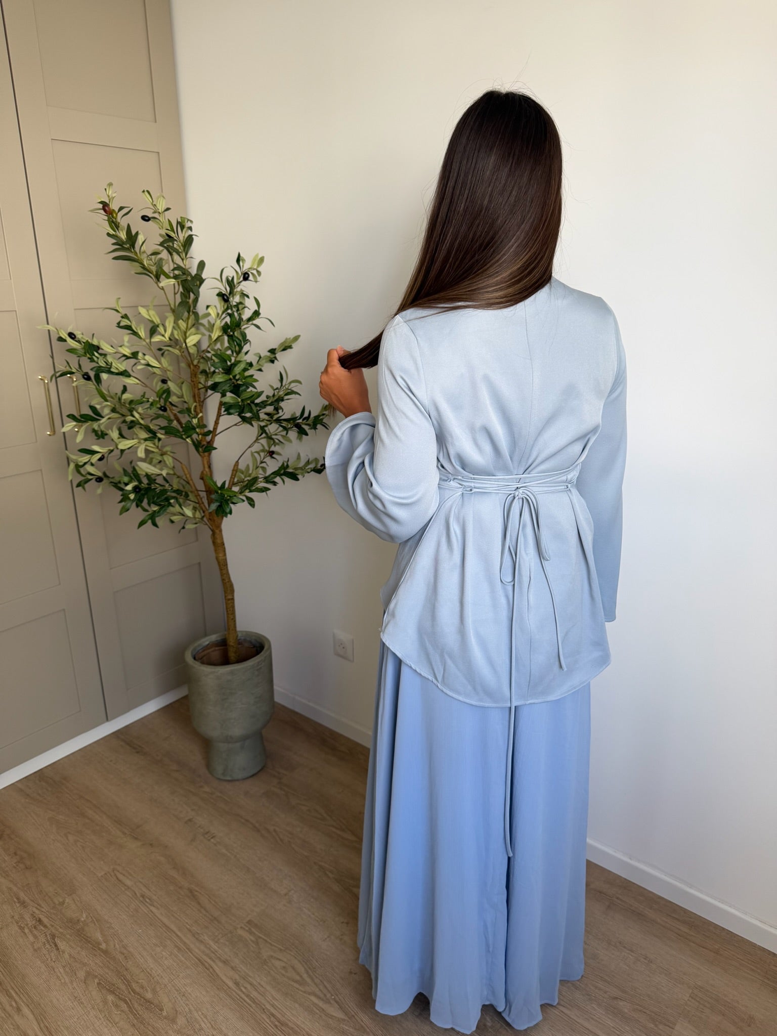 Ensemble deux pièces bleu