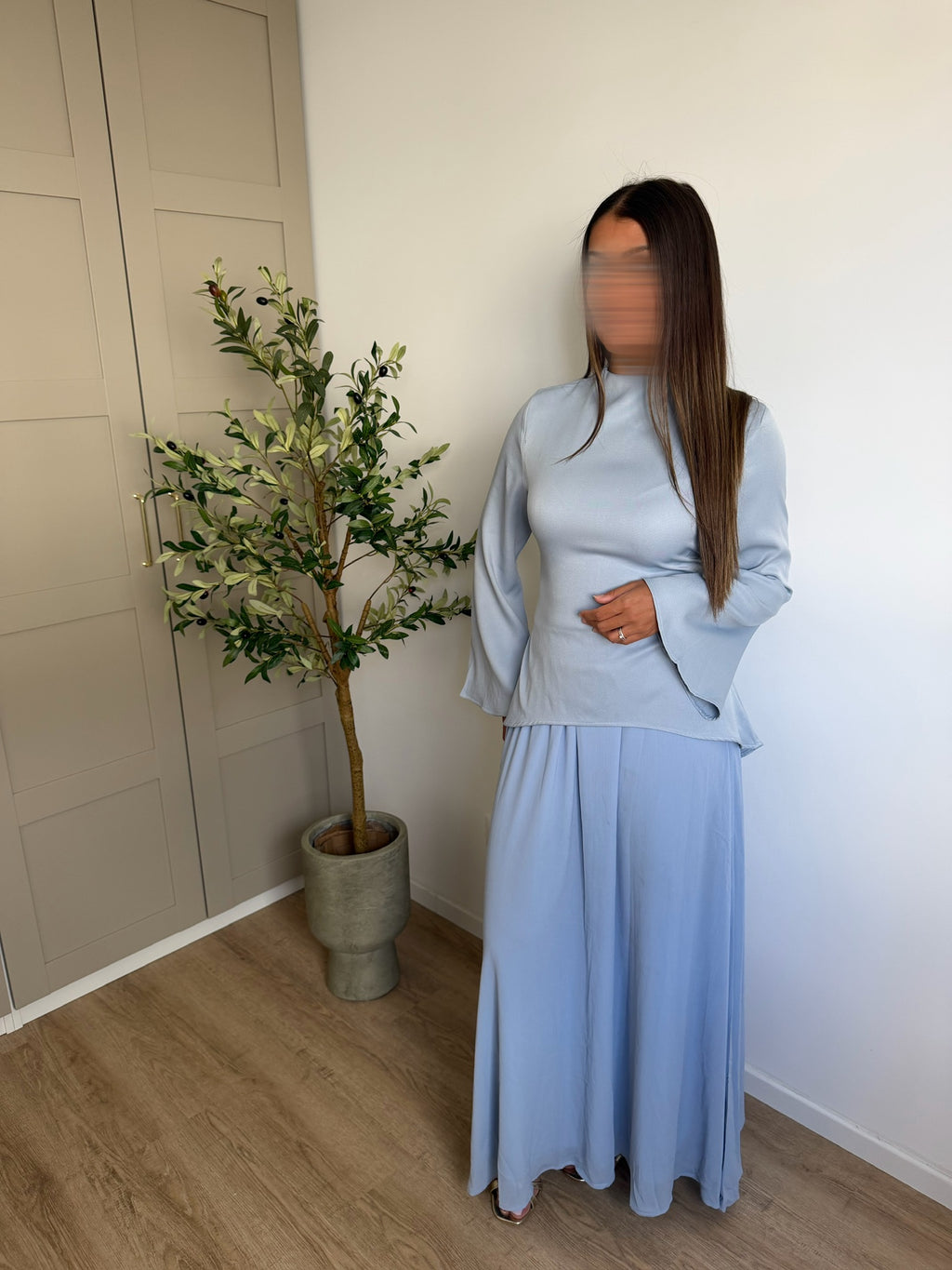 Ensemble deux pièces bleu