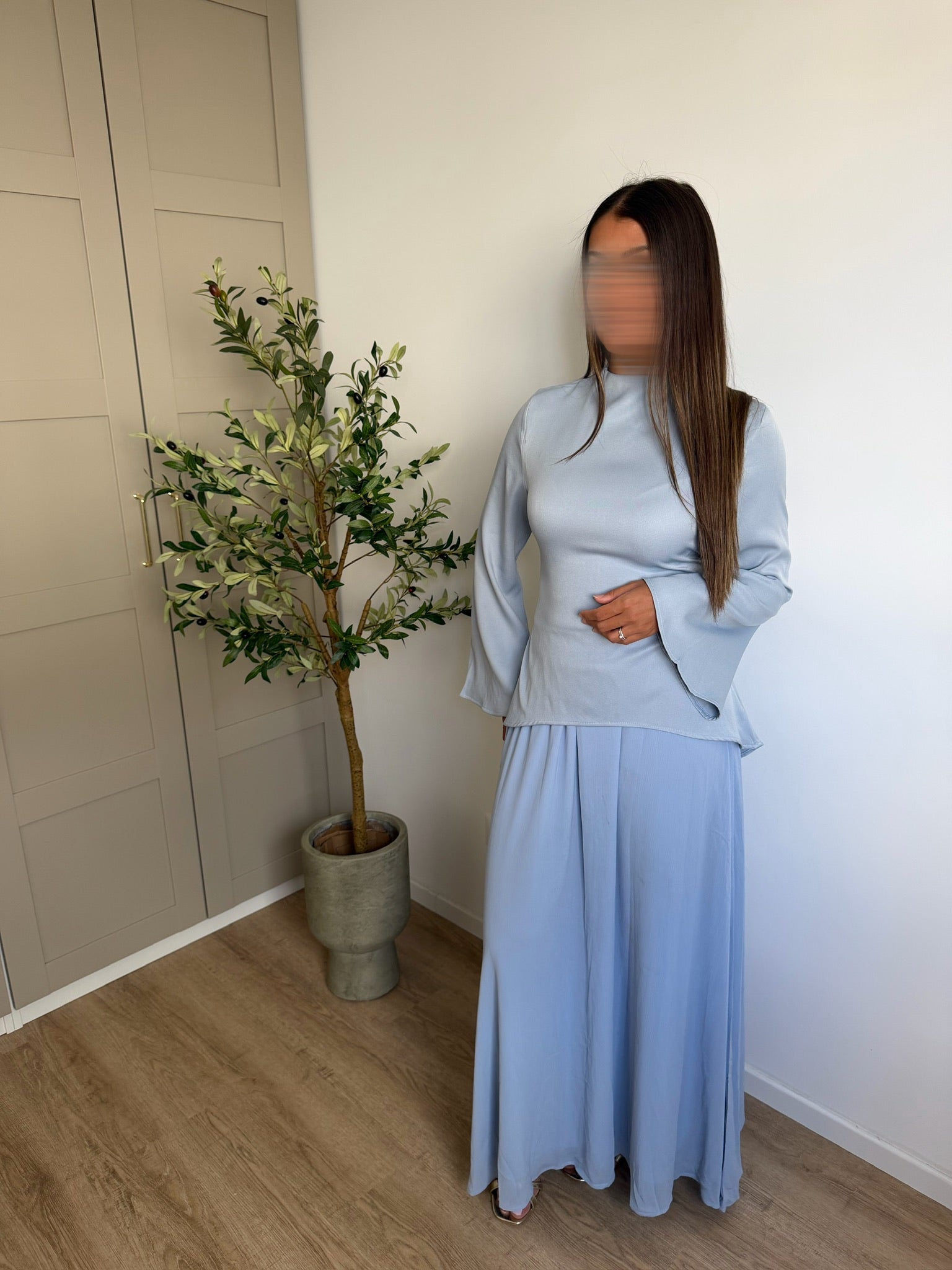 Ensemble deux pièces bleu